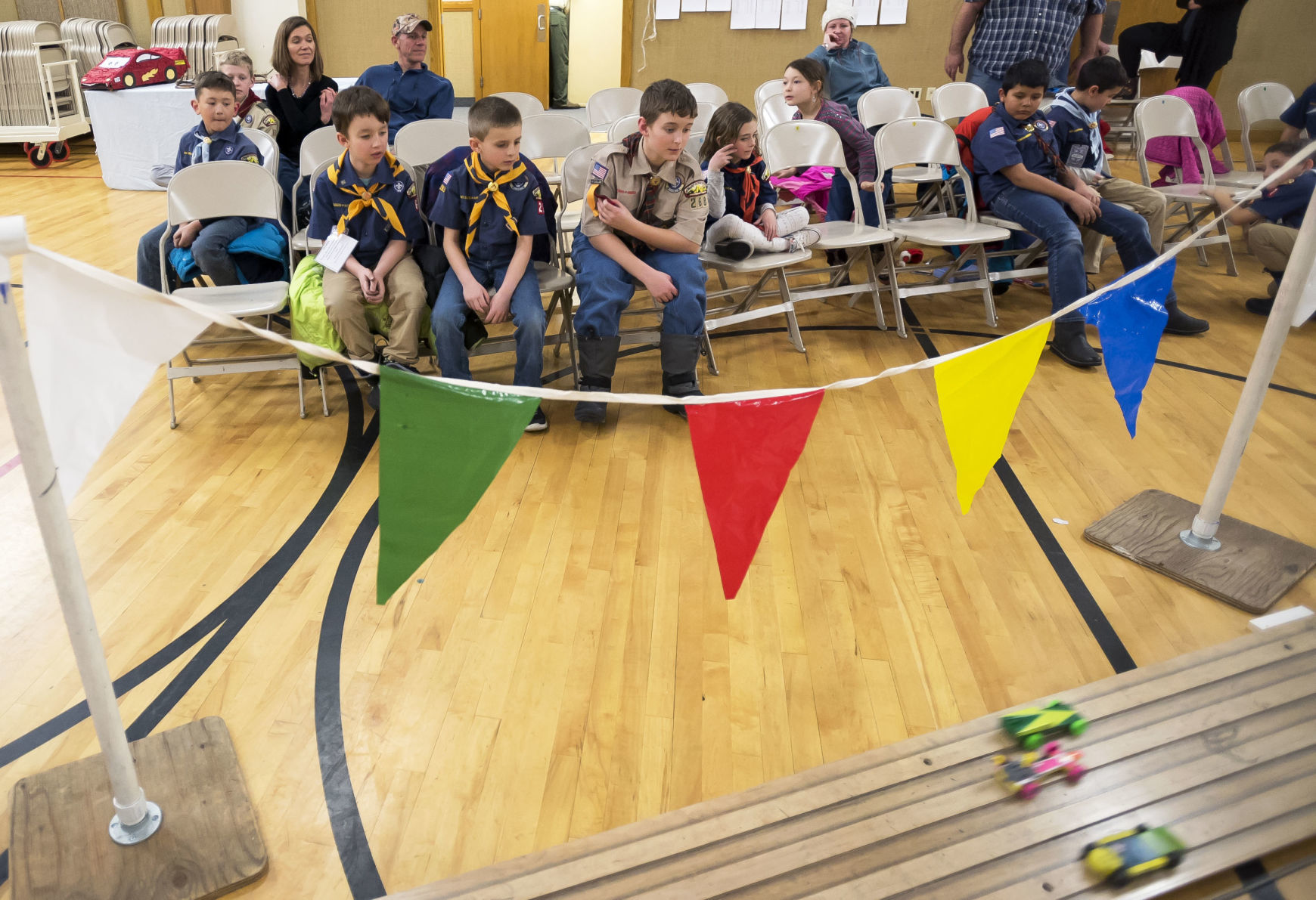 Scouts of America's Pinewood Derby